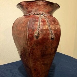 Decorative Metal Vase